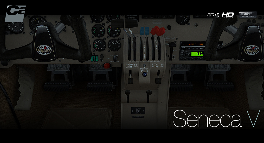 Carenado - PA34 Seneca V - HD Series (FSX/P3D)